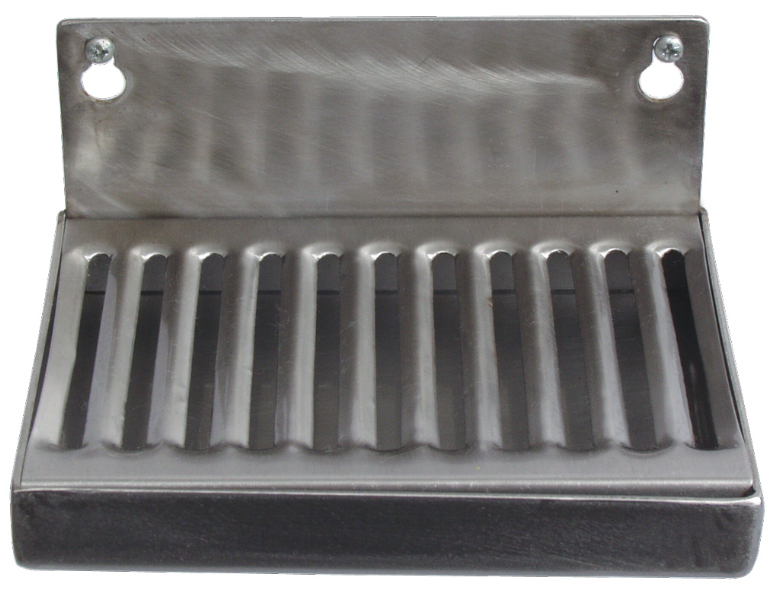 Economy Drip Tray - 6" Wall Mount