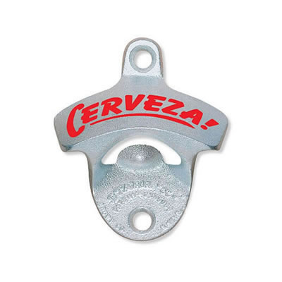 Cerveza Starr Wall Mount Bottle Opener